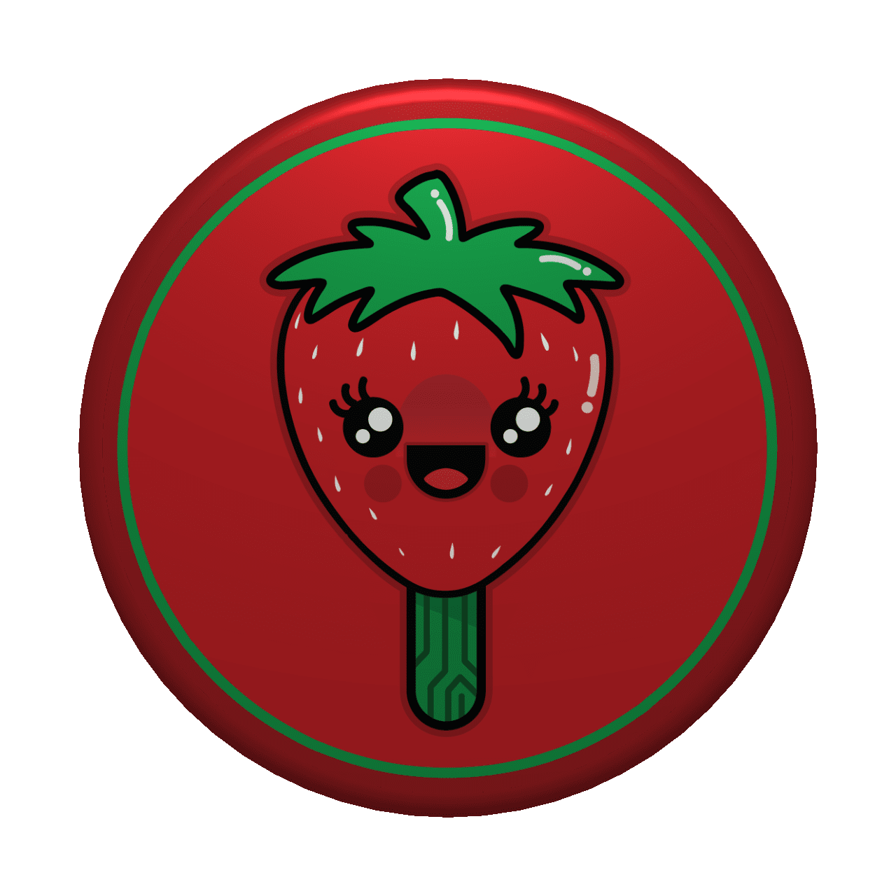 Strawberry Fruitpop No. 2843
