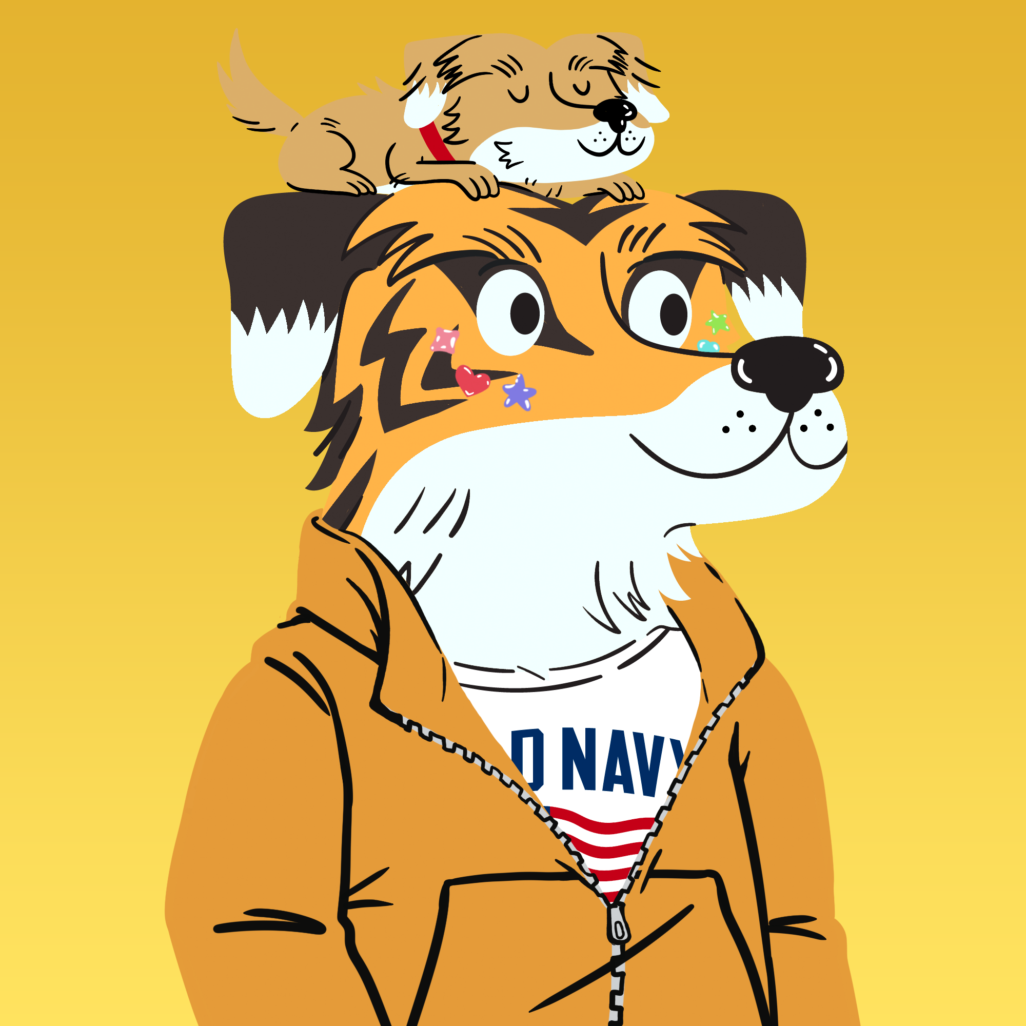 Generative Magic the Dog No. 1791 by Old Navy | Sweet - NFT