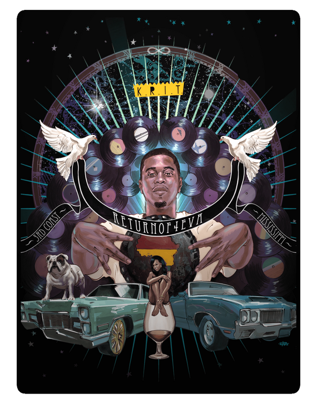 BIG K.R.I.T. アルバム Big K.R.I.T. - K.R.I.T. IZ HERE[2 LP