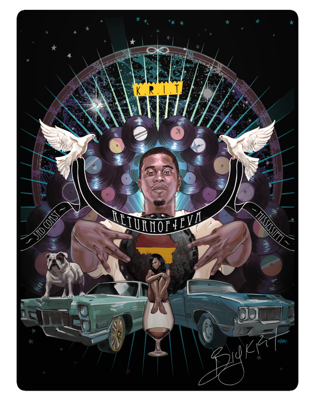 BIG K.R.I.T. アルバム Big K.R.I.T. / K.R.I.T. Wuz Here (LP), Green Streets